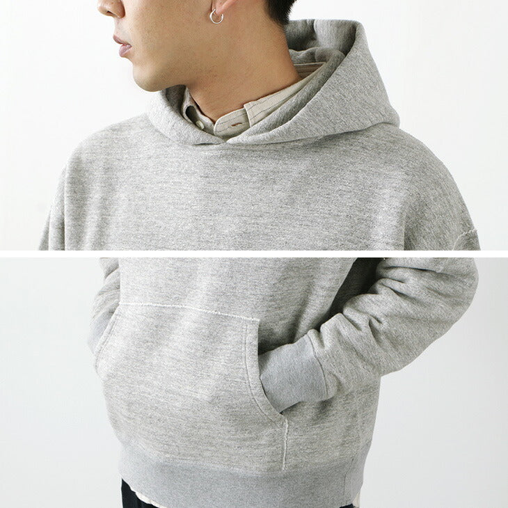 BARNS / Hanging Knit Wide Hoodie