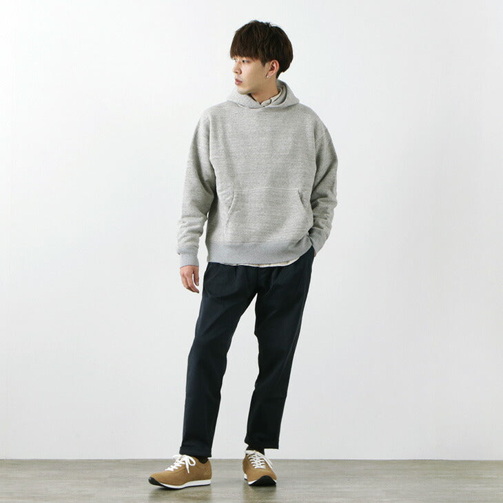 BARNS / Hanging Knit Wide Hoodie