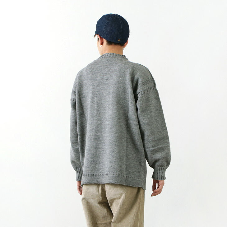 Guernsey Woollens / Trad Gandy超大套頭衫