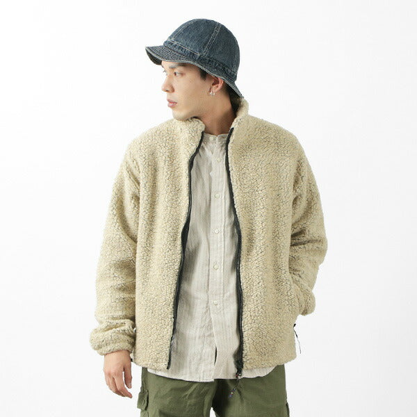 FARFIELD ORIGINAL / Jacquard Woven Boa Fell Jacket