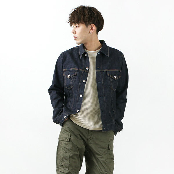 FOB Factory / F2309 스트레치 Selvage 데님 재킷