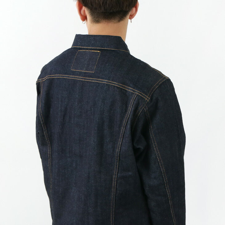 FOB Factory / F2309 스트레치 Selvage 데님 재킷