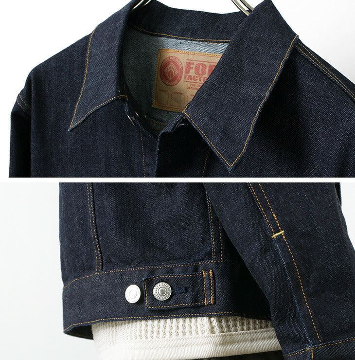 FOB Factory / F2309 스트레치 Selvage 데님 재킷