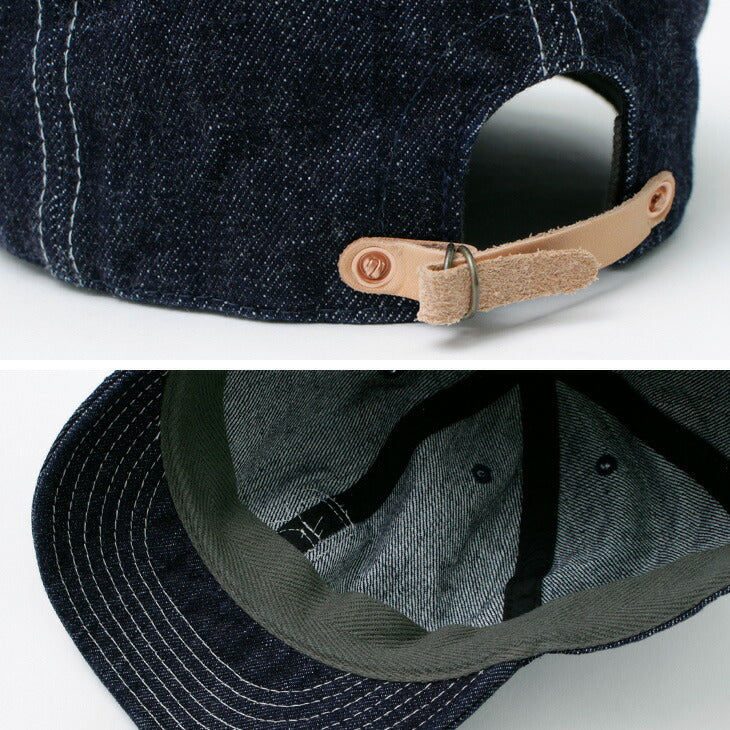 HIGHER / SELVEDGE DENIM CAP ONE WASH