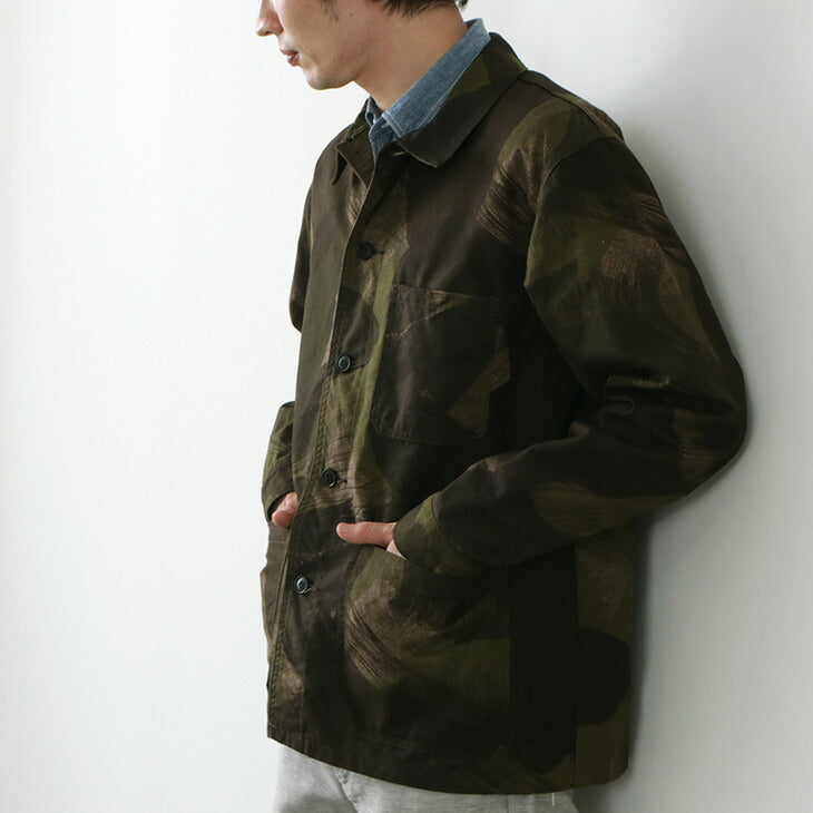 Chaqueta de camisa francesa de camuflaje FOB Factory / FRC003