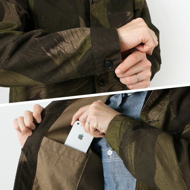 Chaqueta de camisa francesa de camuflaje FOB Factory / FRC003