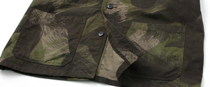 Chaqueta de camisa francesa de camuflaje FOB Factory / FRC003