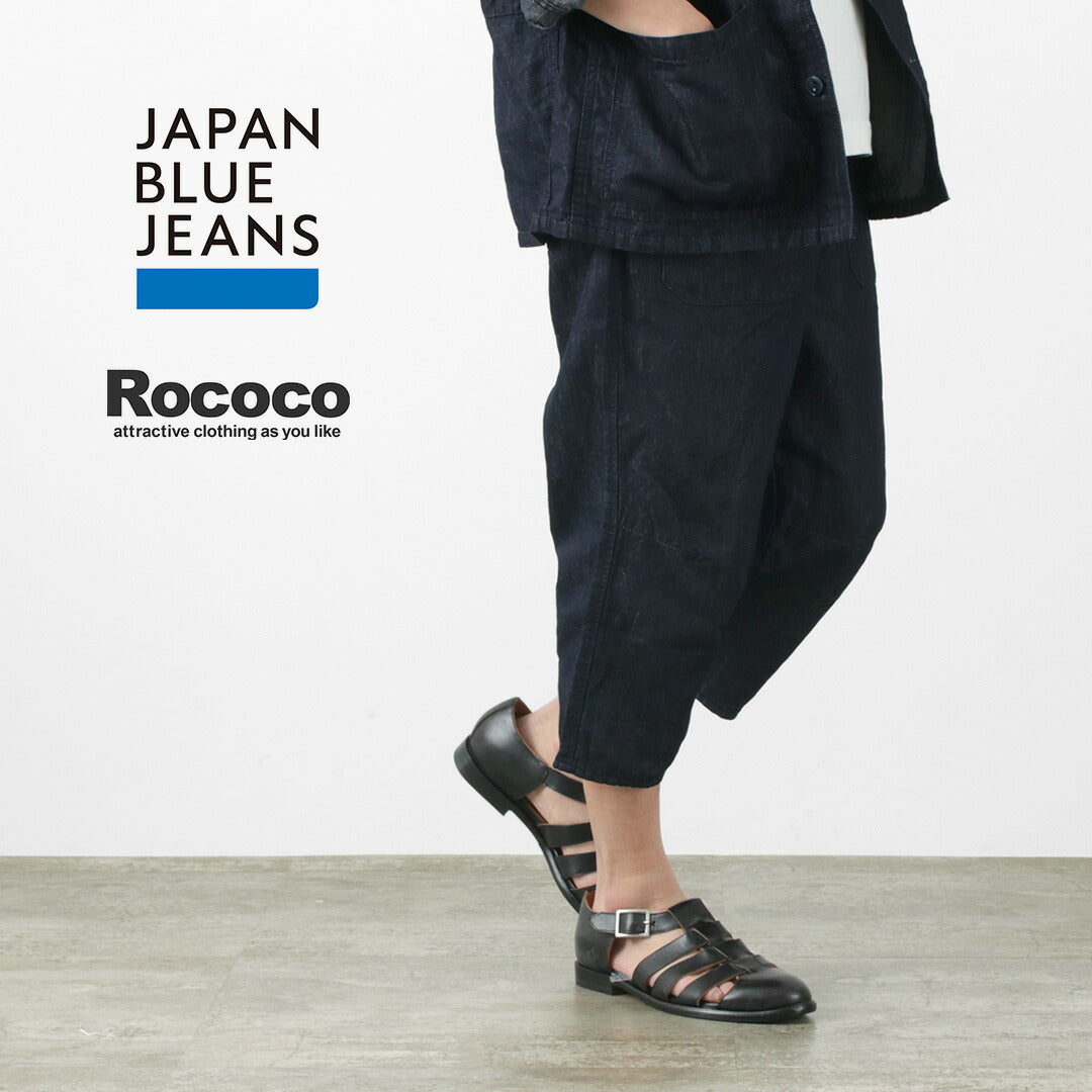 JAPAN BLUE JEANS / RJB7570 Cotton Linen Denim Knicker Trousers