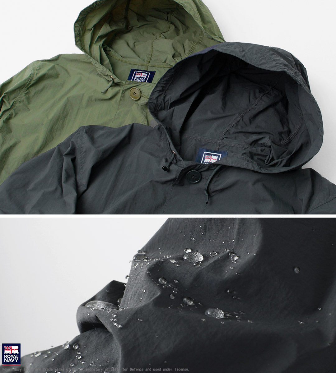 Royal Navy / Snow Camo sur parka