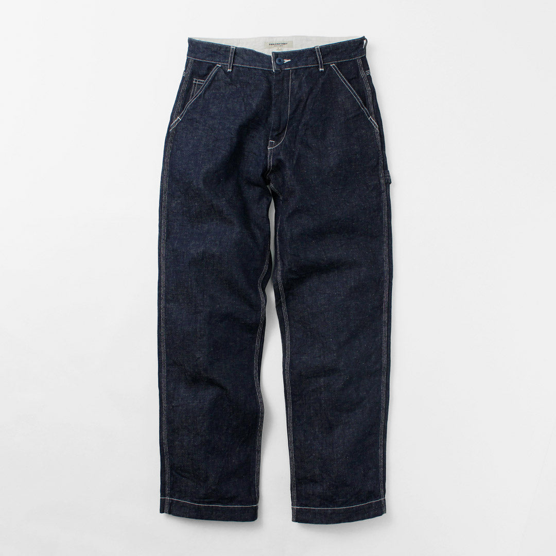 Pantalon de peintre en denim de chanvre de chanvre FOB / F0509