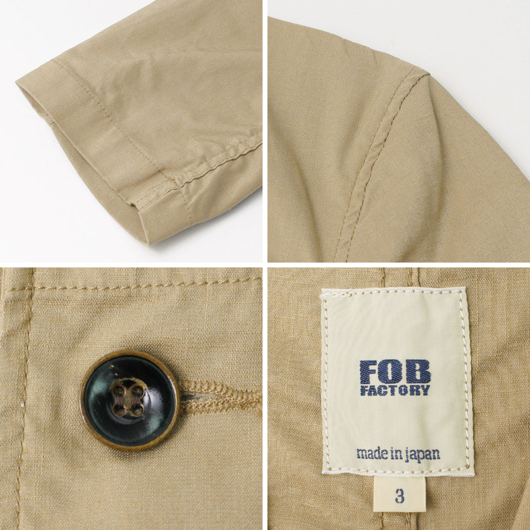 FOB FACTORY / F2424 Hospital Jacket