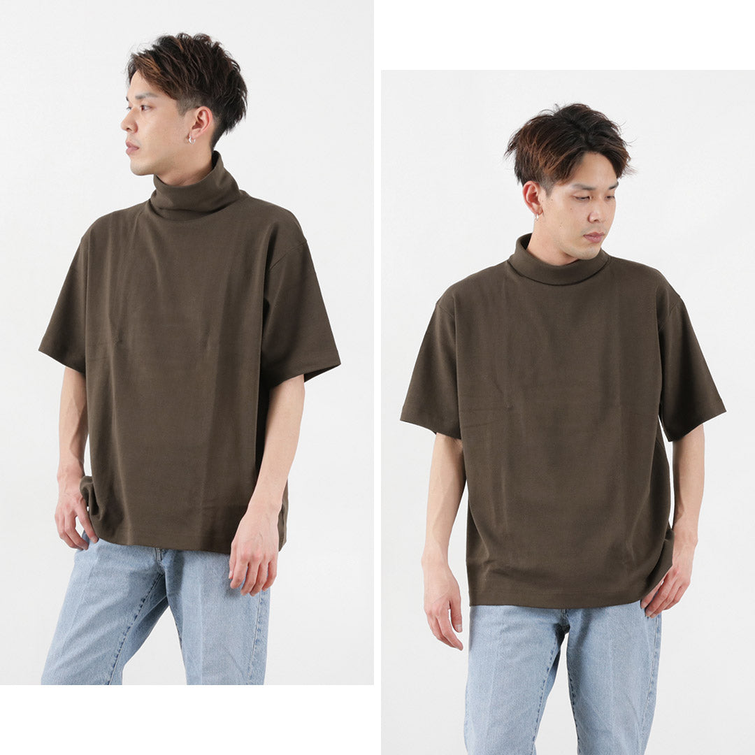 gicipi / squalo turtleneck 편안한 맞춤 티셔츠