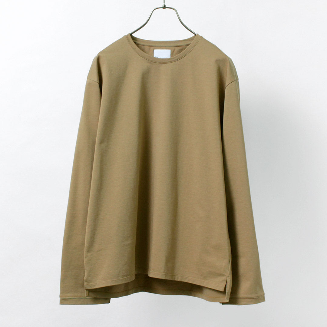 RE MADE IN TOKYO JAPAN / Dress organic T-shirt L/S