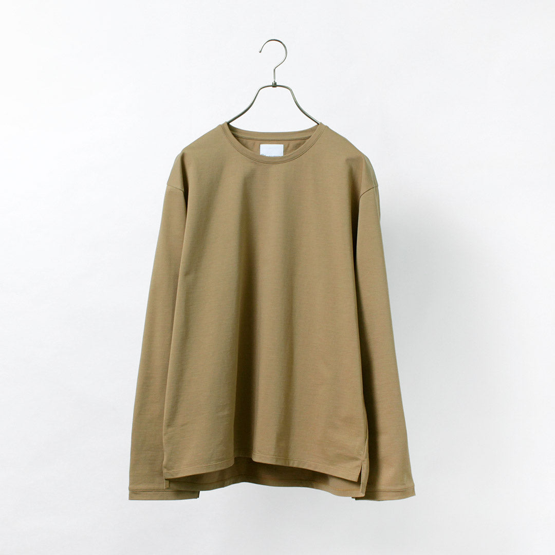 RE MADE IN TOKYO JAPAN / Dress organic T-shirt L/S