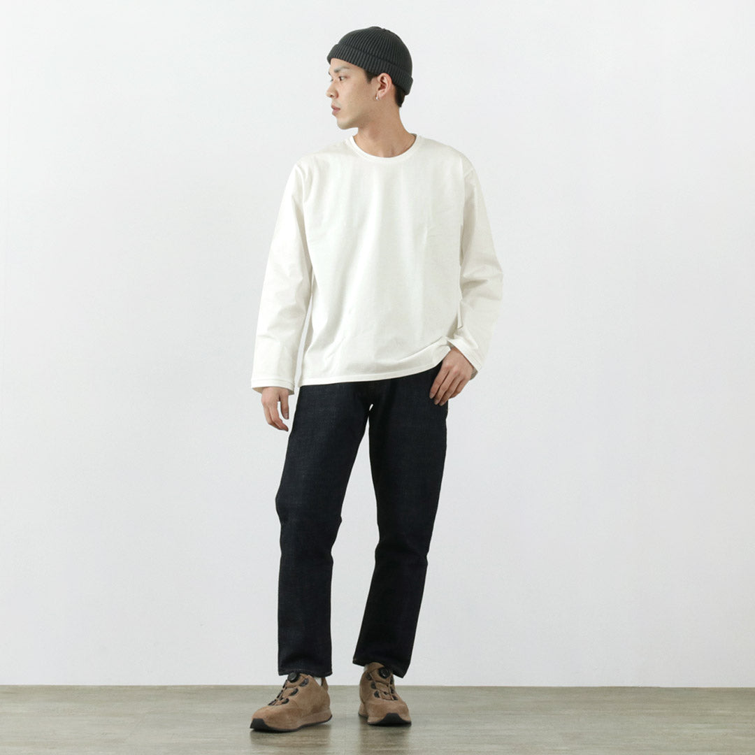 RE MADE IN TOKYO JAPAN / Dress organic T-shirt L/S