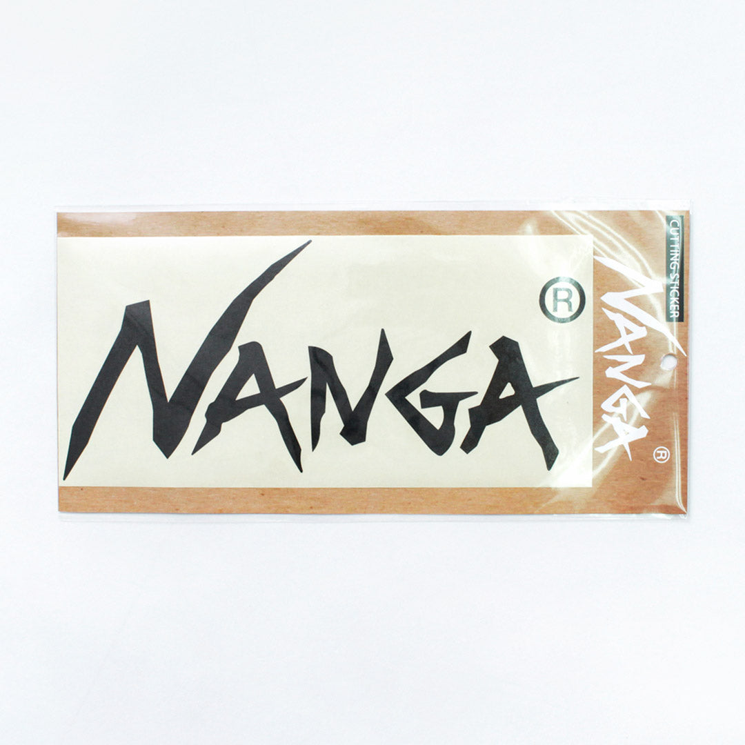 NANGA / Logo cutting sticker (L)