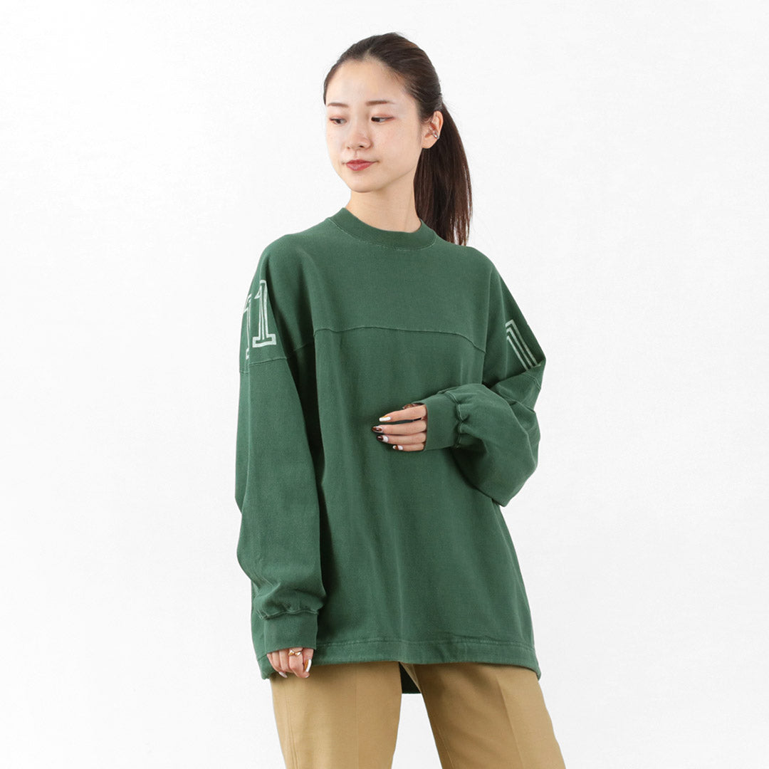 Remi relief / 8 / - Jersey Football Long T (University11)