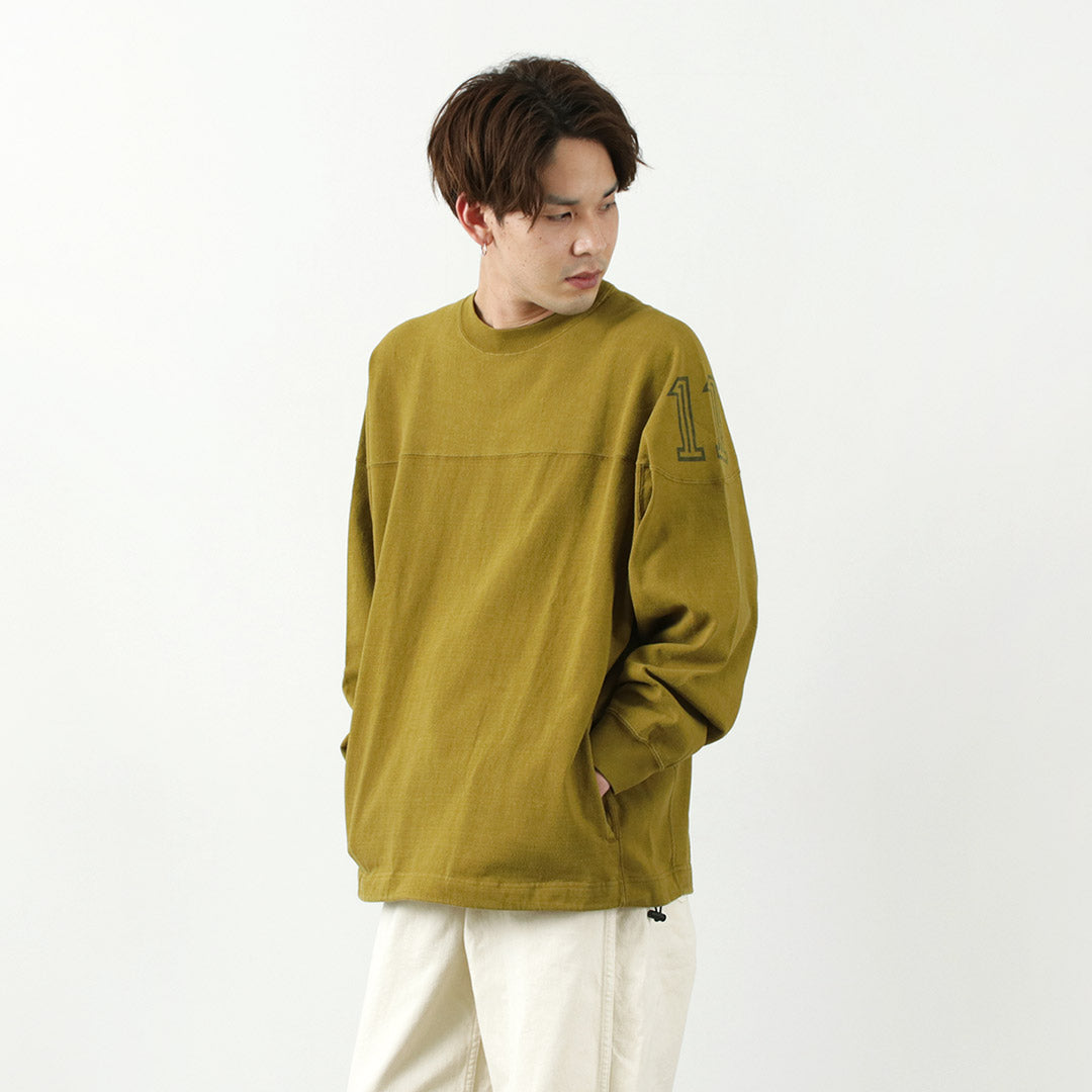 REMI RELIEF / 8/- Jersey Football Long T(university11)