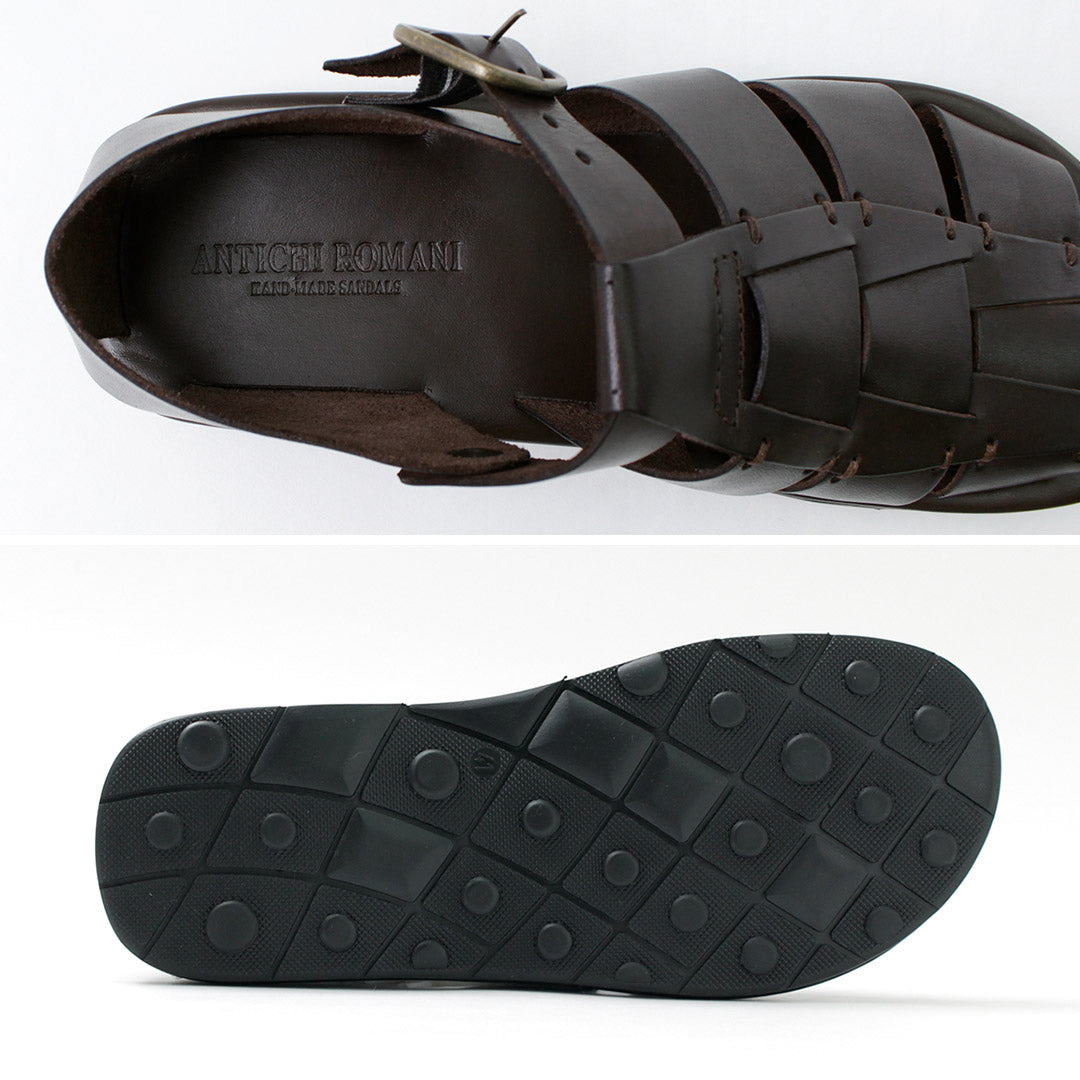 Antichi Romani / Leather Gurkha Sandals