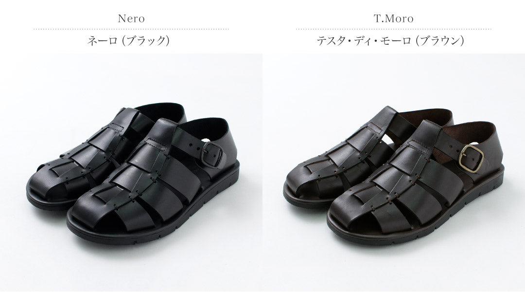 Antichi Romani / Leather Gurkha Sandals