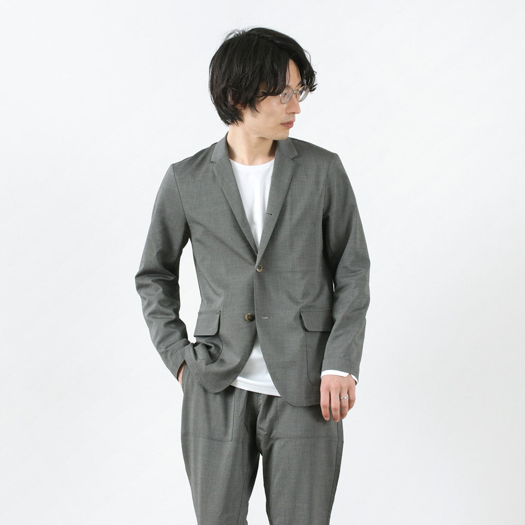 RE MADE IN TOKYO JAPAN / High Twist Tro Dress Jacket