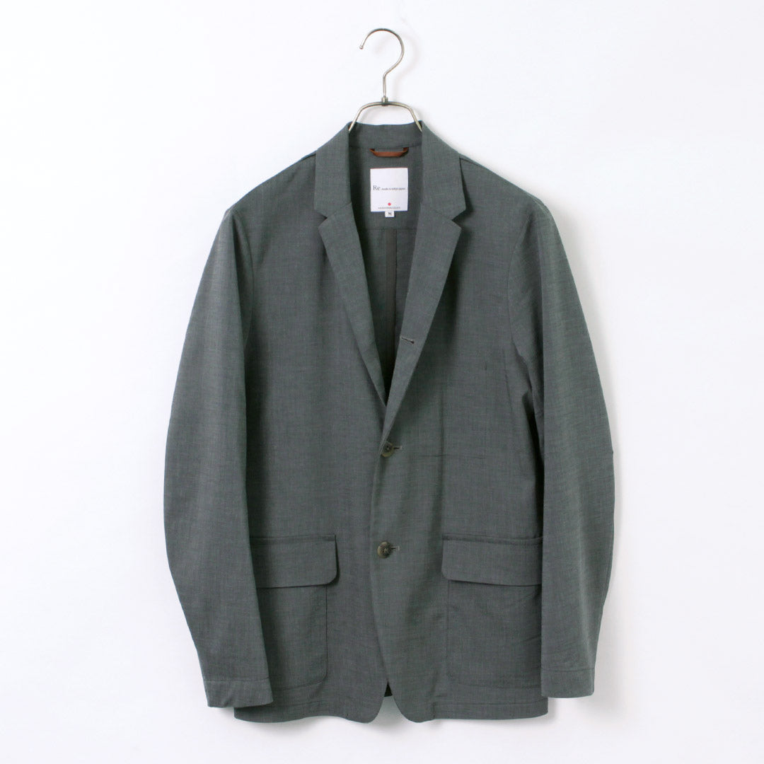 RE MADE IN TOKYO JAPAN / High Twist Tro Dress Jacket