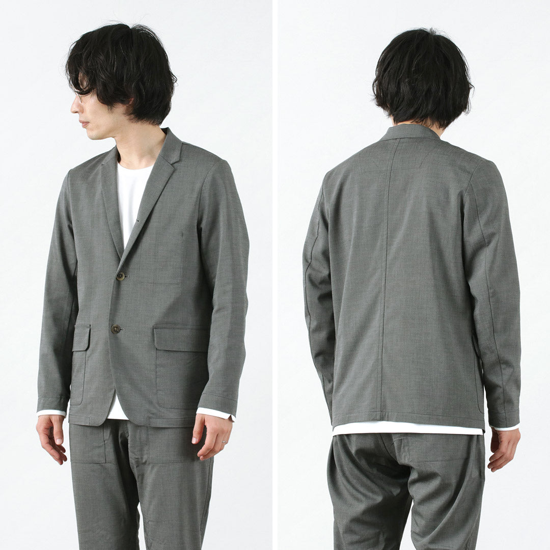 RE MADE IN TOKYO JAPAN / High Twist Tro Dress Jacket