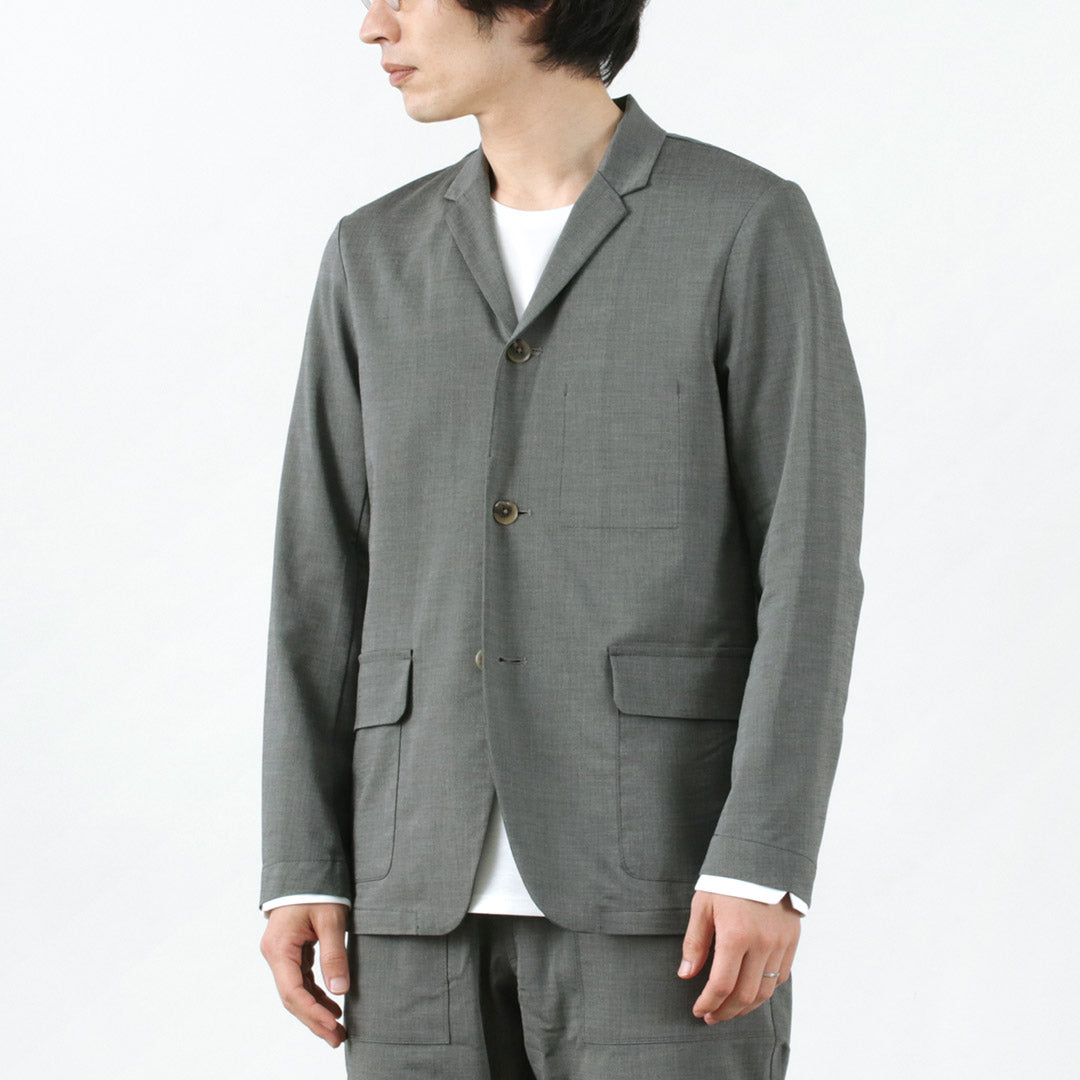 RE MADE IN TOKYO JAPAN / High Twist Tro Dress Jacket