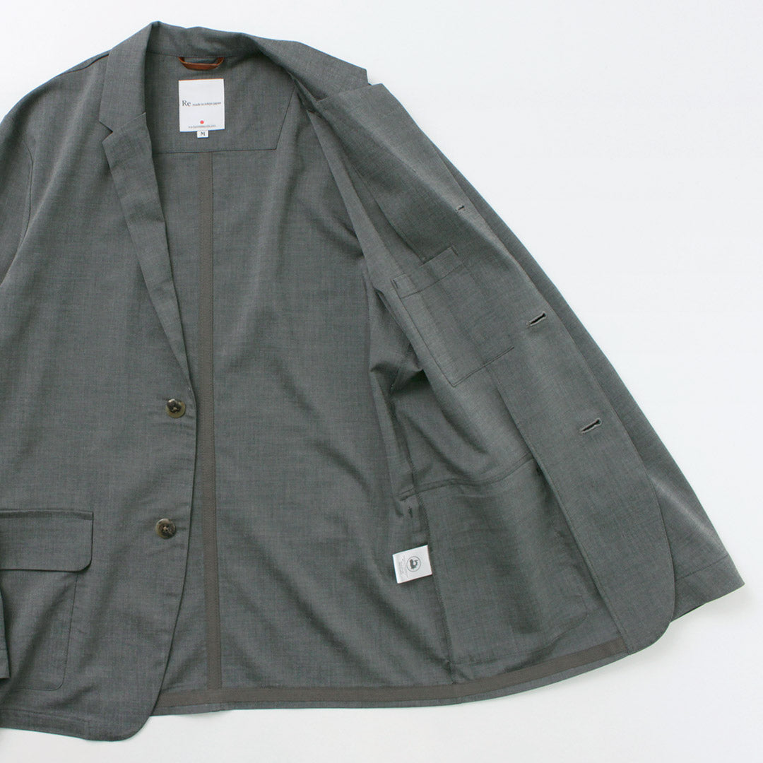 RE MADE IN TOKYO JAPAN / High Twist Tro Dress Jacket