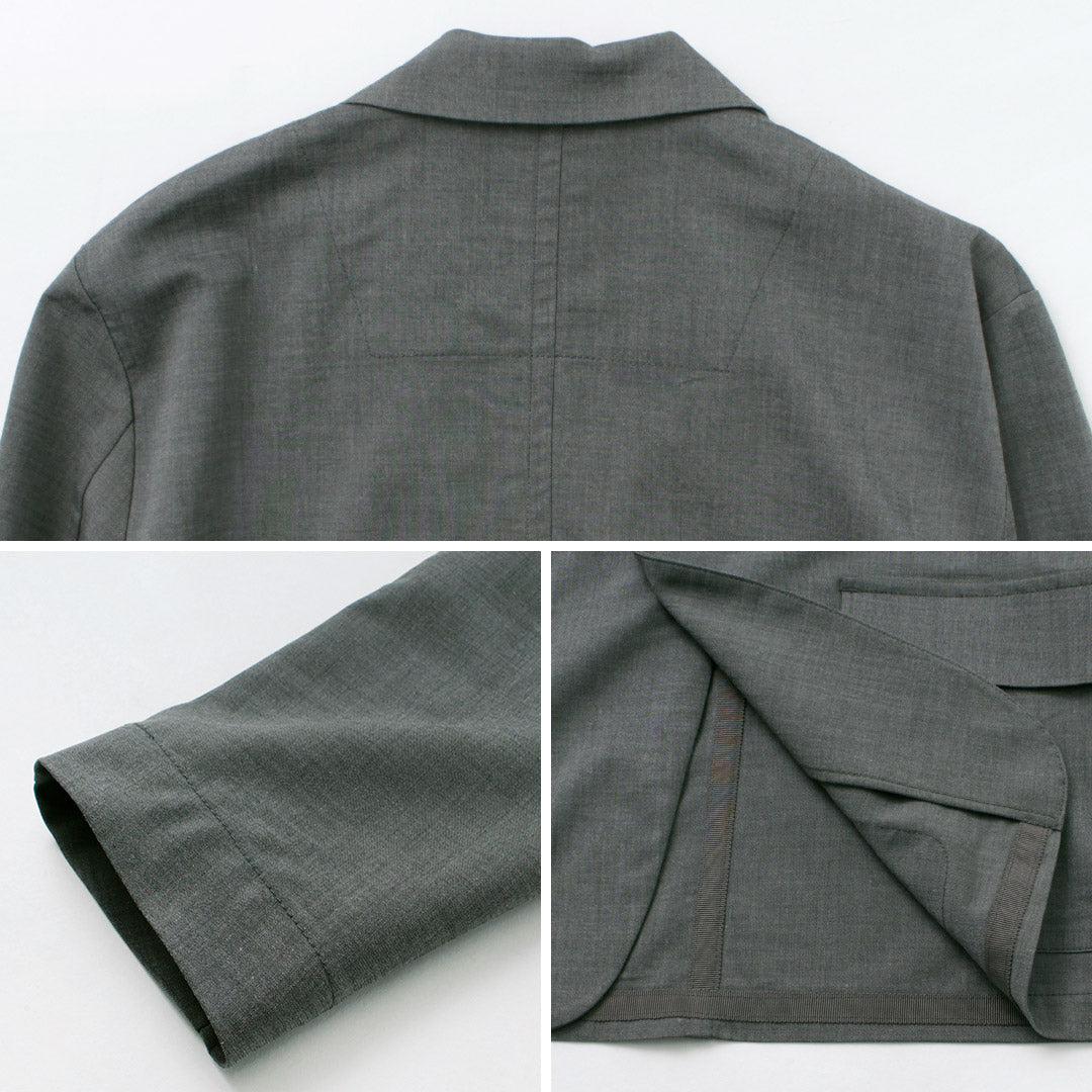 RE MADE IN TOKYO JAPAN / High Twist Tro Dress Jacket