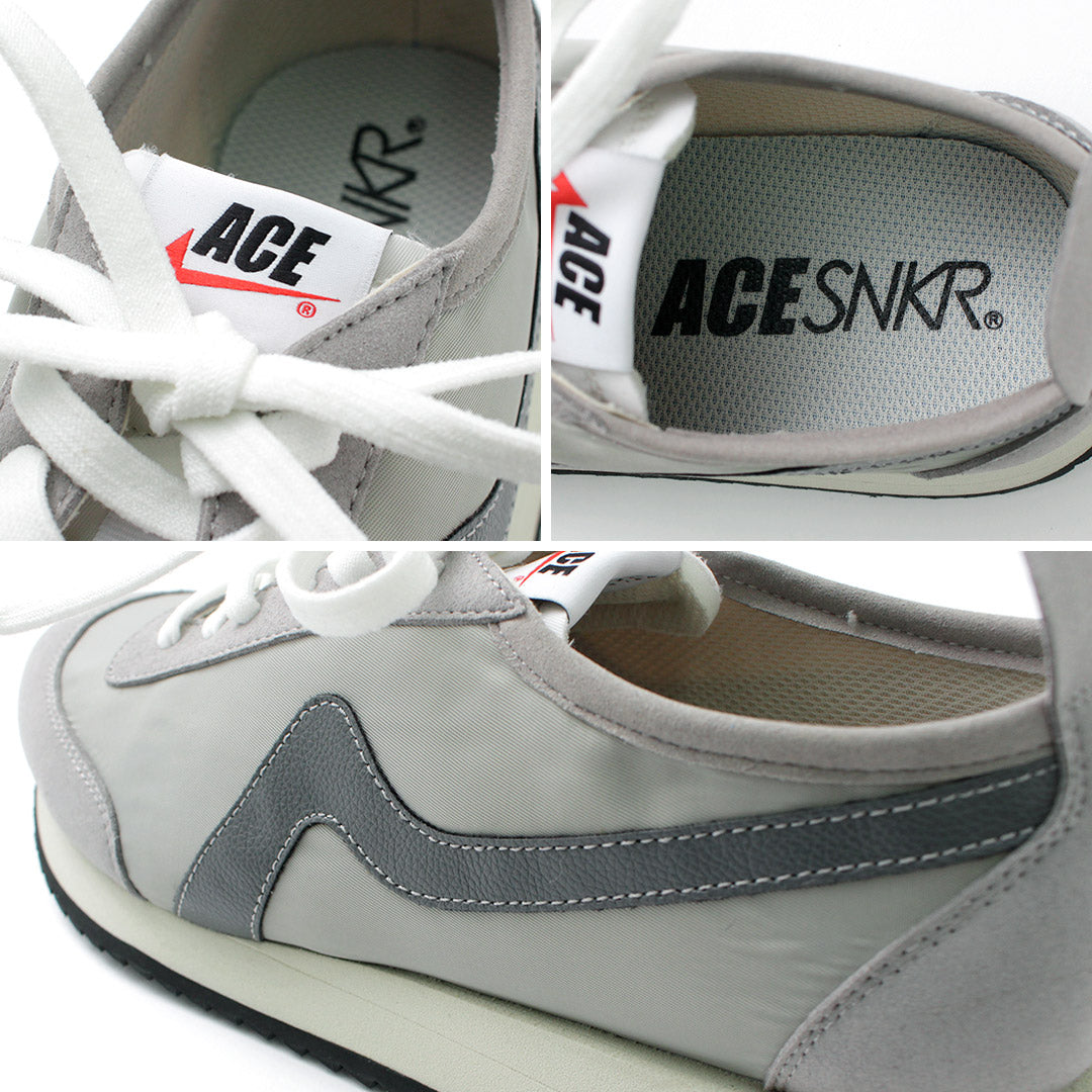 ACE SNKR / Nylon model Johnny A sneakers