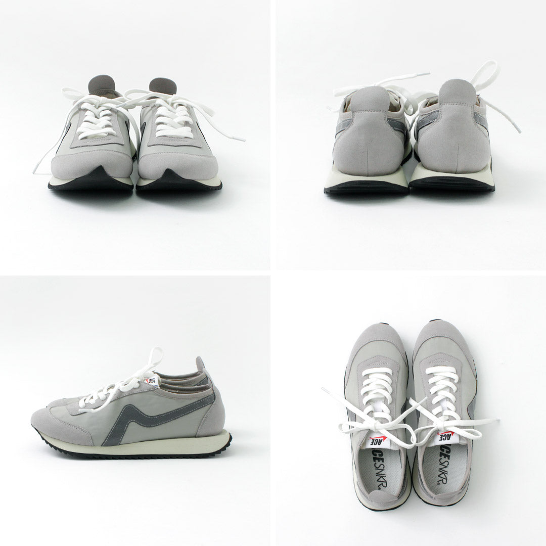 Ace Snkr / Nylon Model Johnny A Sneakers