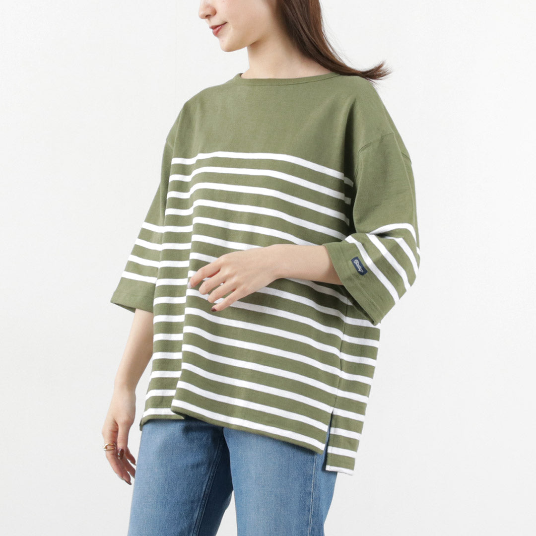 TIEASY / HDCS Big Katanuki Boat Neck T-Shirt