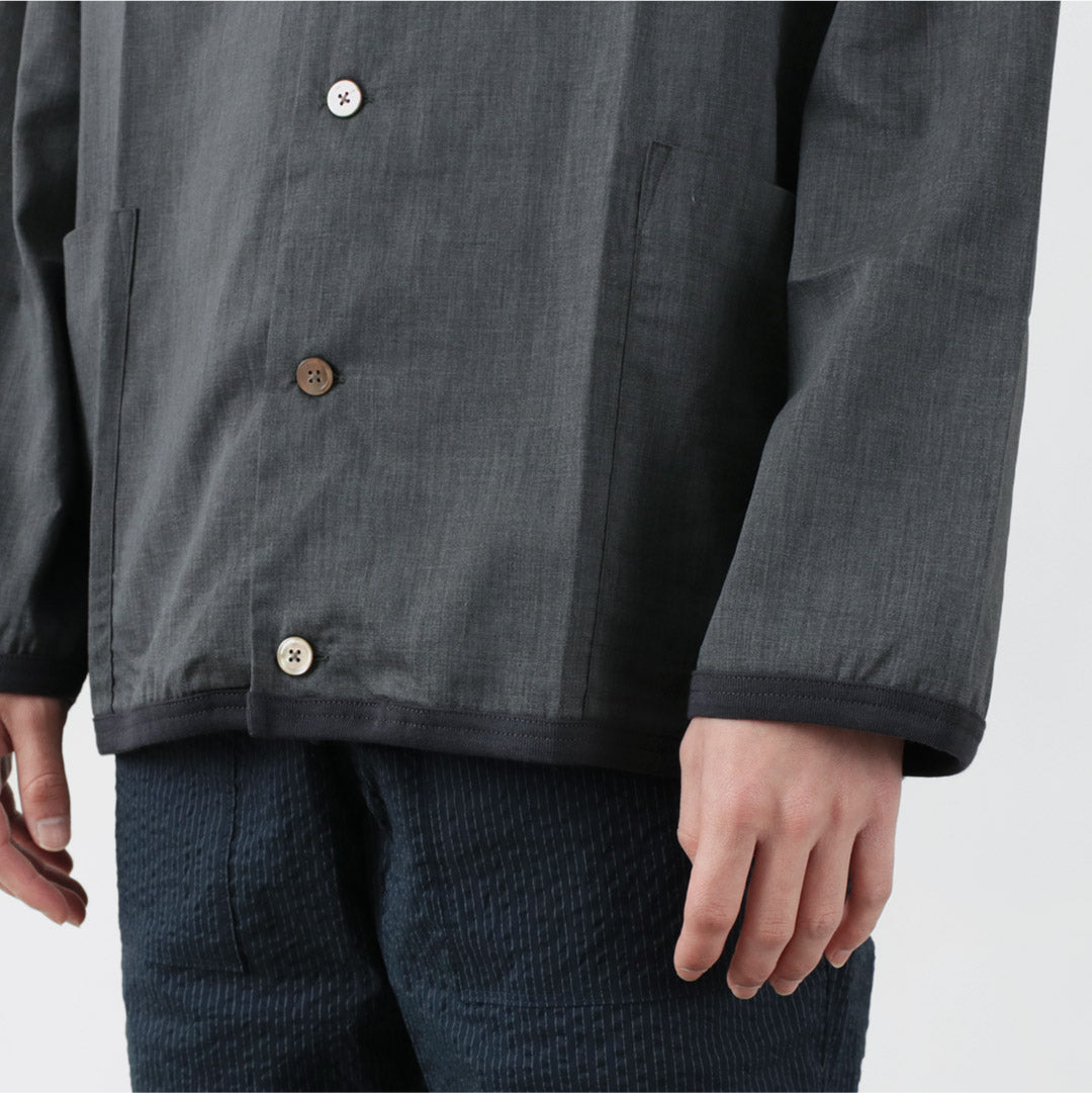 RE MADE IN TOKYO JAPAN / Linen Coolmax Shirt Cardigan