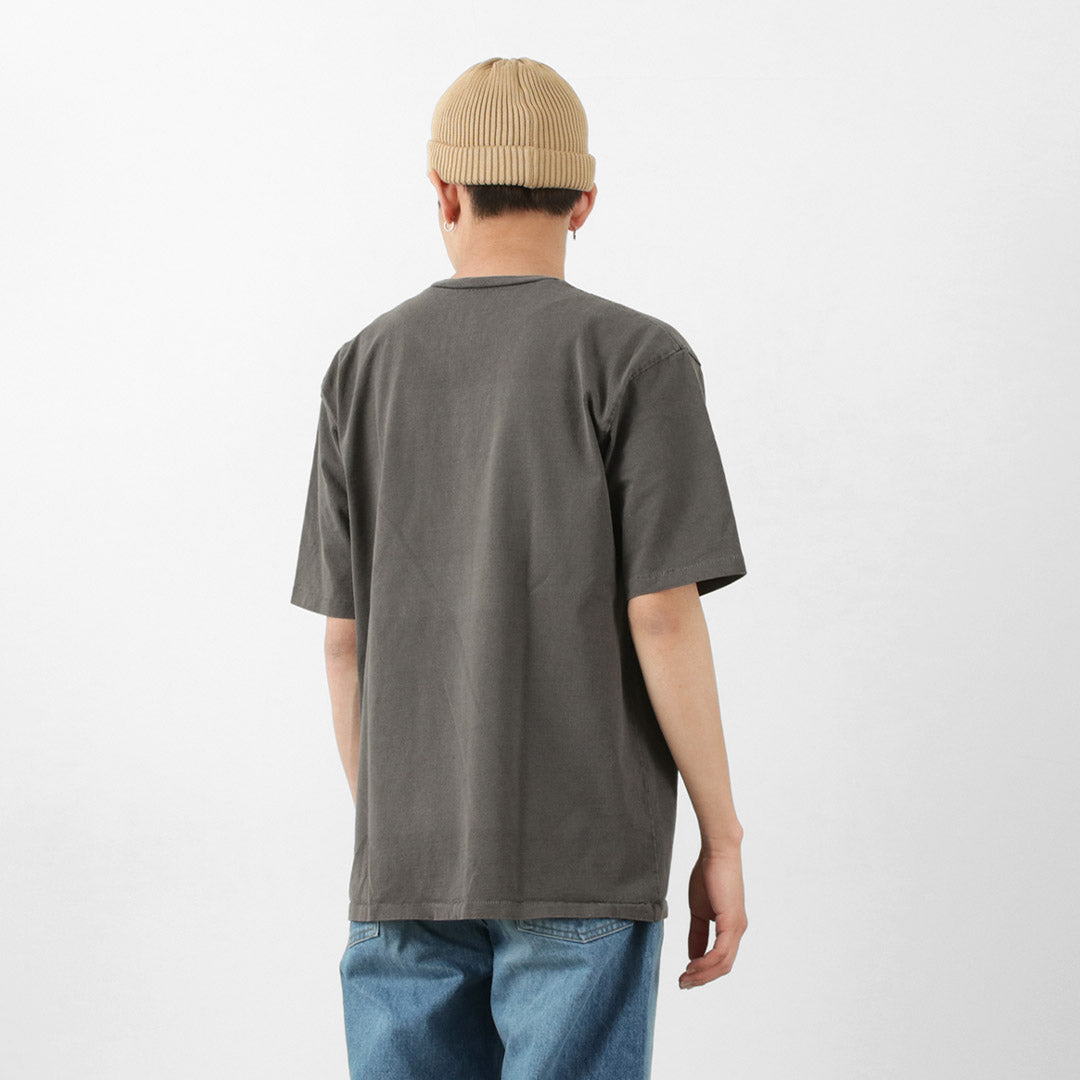 MIXTA / Basic crew print T-shirt (dog park)