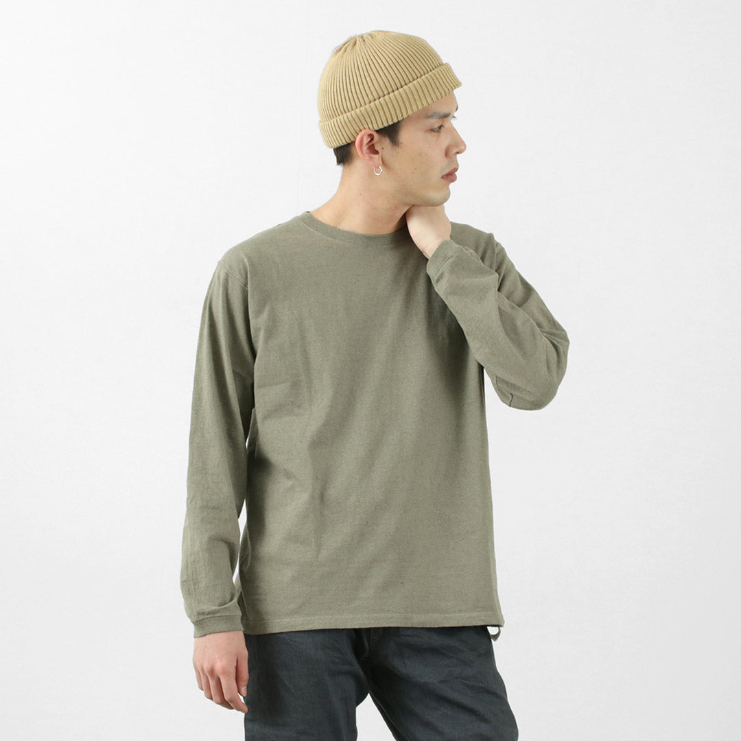 Good On / Organic long sleeve crew neck t-shirt