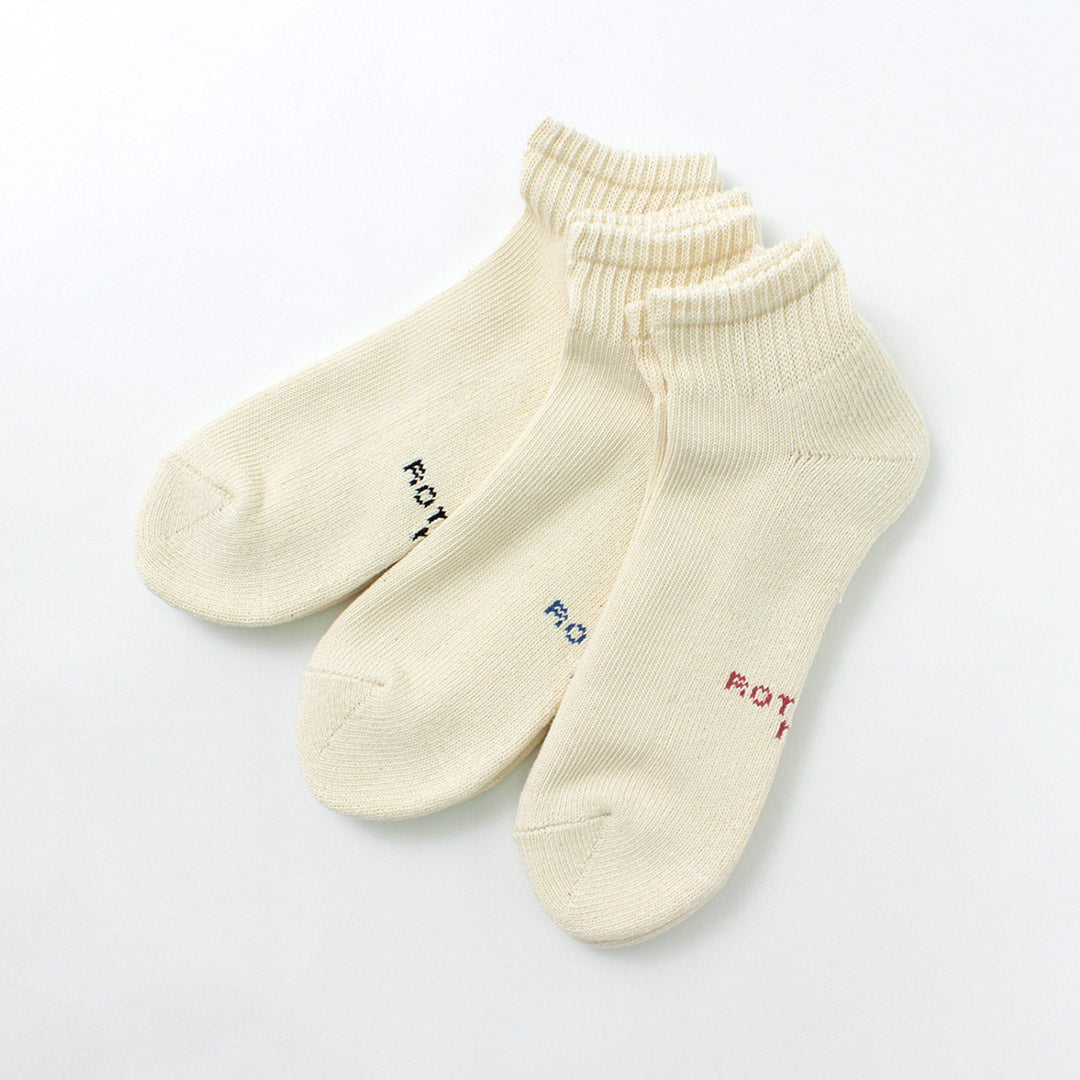 ROTOTO / Organic daily 3 pack ankle socks