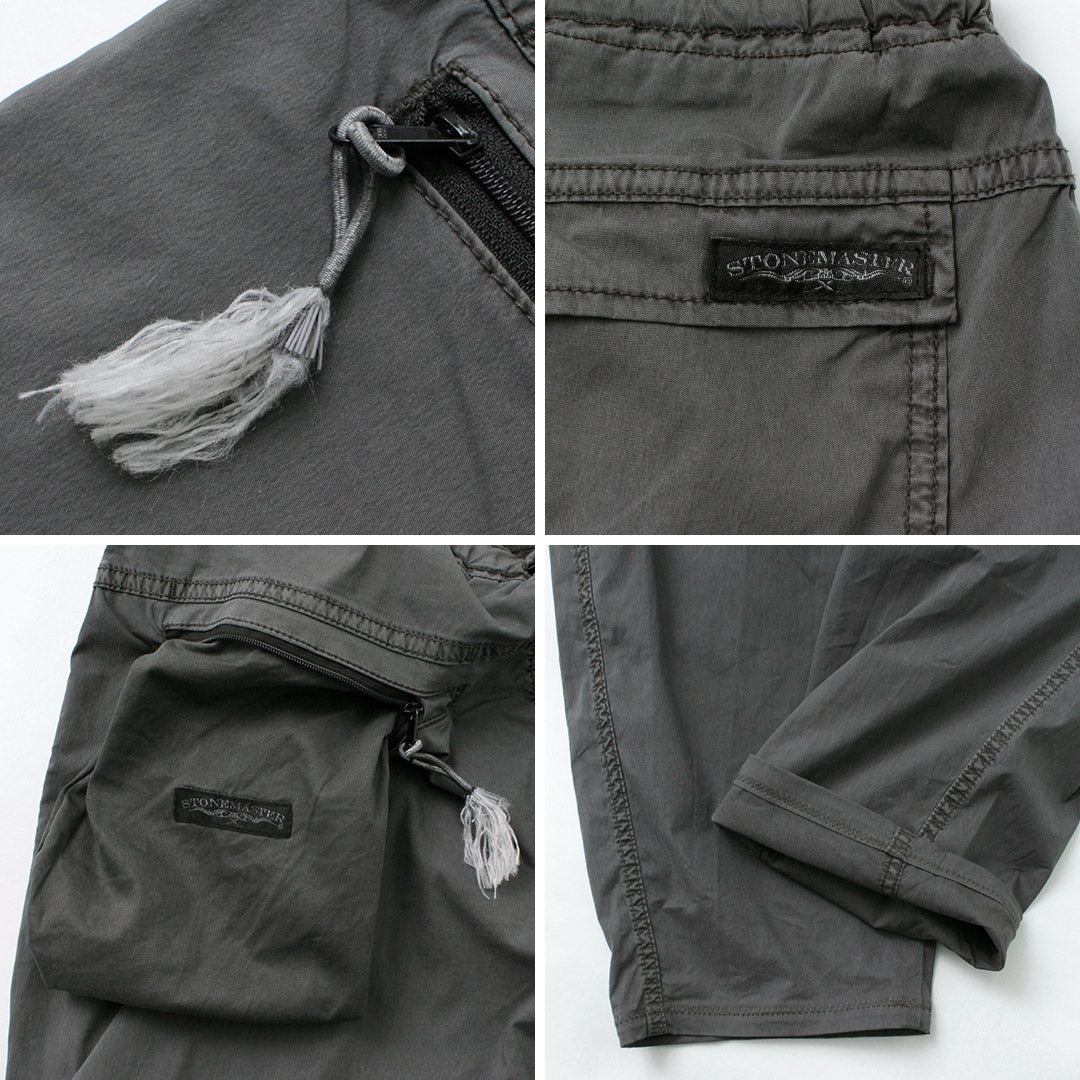 Pantalon cuit de l'escalade hybride stonemaster / nylon / coton