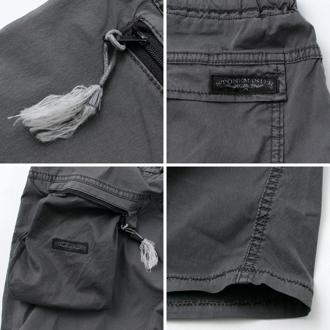 Shorts d'escalade hybrides stonemaster / nylon / coton