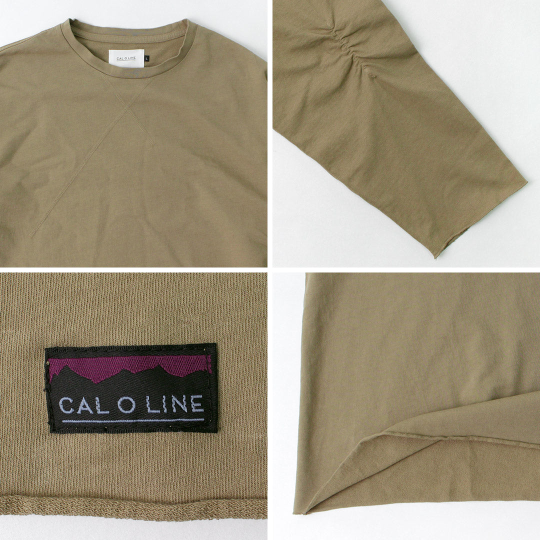 CAL O LINE / Inlay Long Sleeve T-shirt