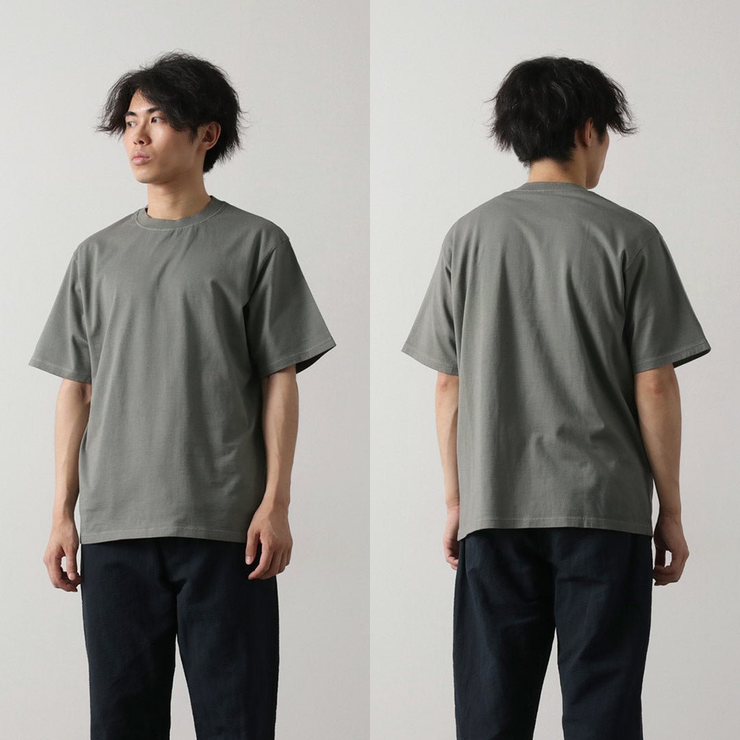 YONETOMI NEW BASIC / Garment Dye Pack T-Shirt