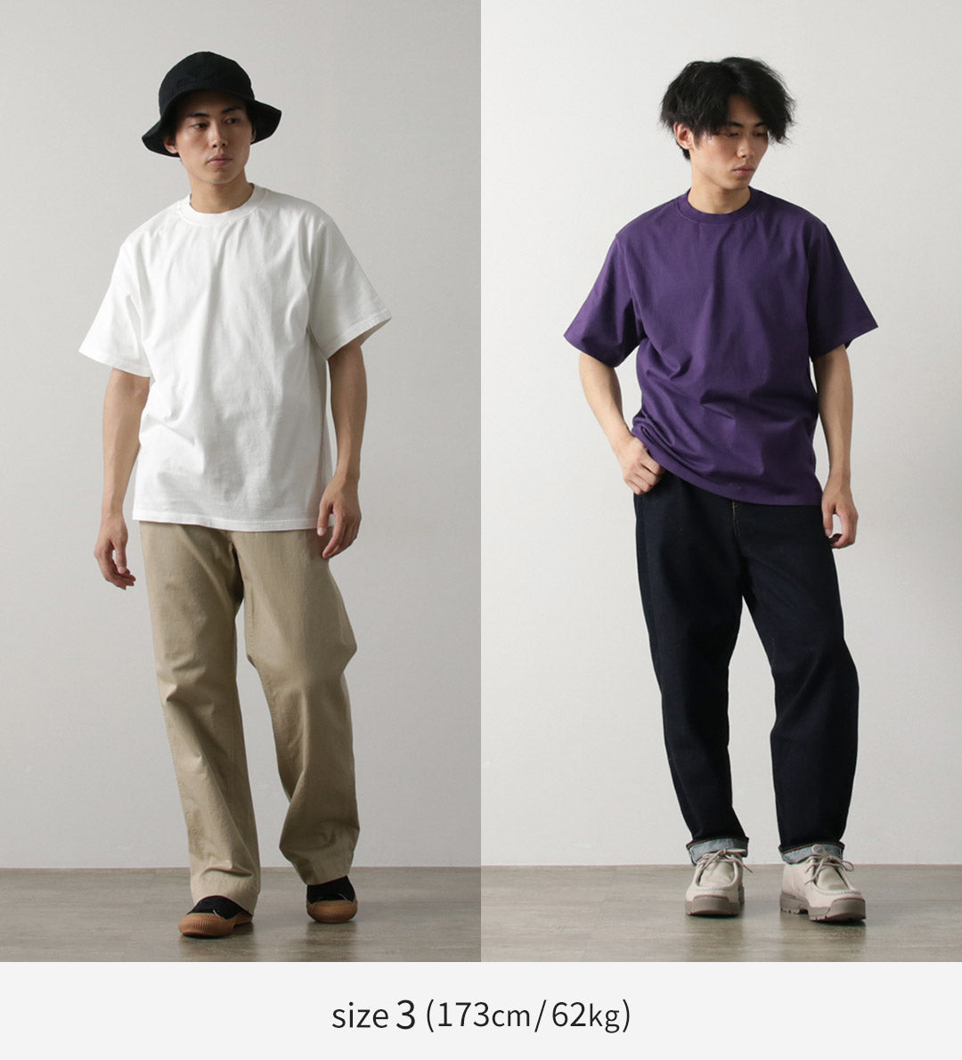 YONETOMI NEW BASIC / Garment Dye Pack T-Shirt