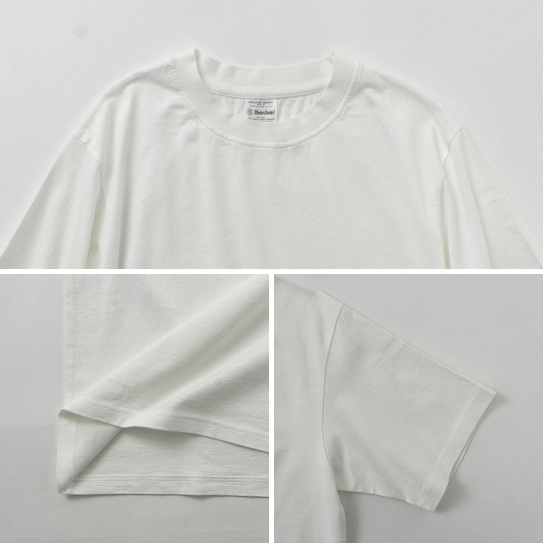 YONETOMI NEW BASIC / Garment Dye Pack T-Shirt