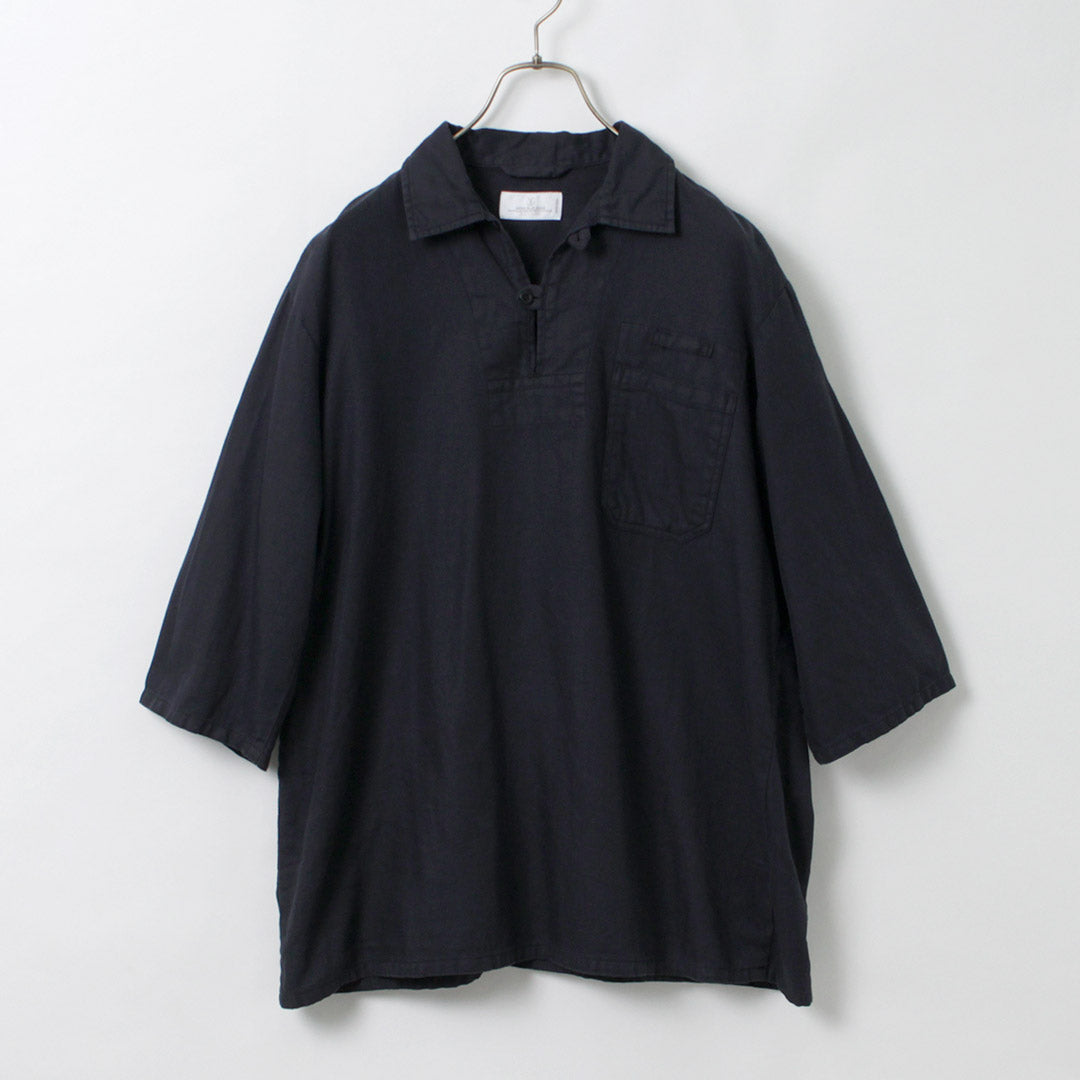 Japan Blue Jeans / Code: Silver Military Pullover Shirt