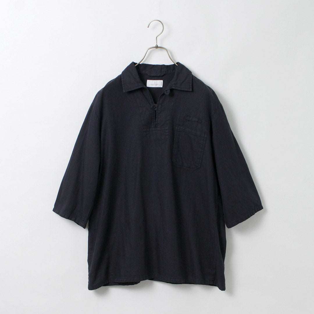 Japan Blue Jeans / Code: Silver Military Pullover Shirt