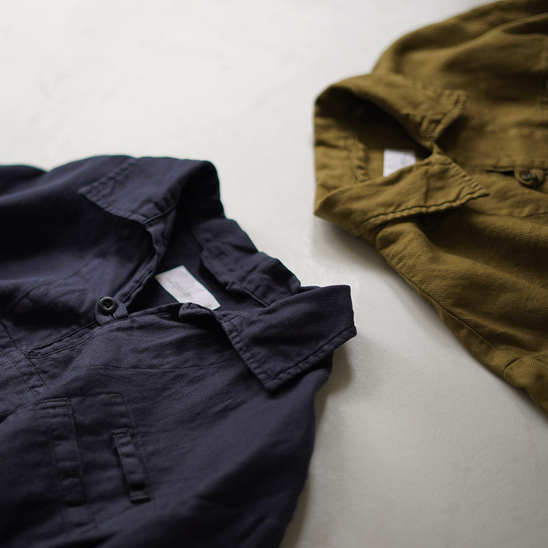 Japan Blue Jeans / Code: Silver Military Pullover Shirt