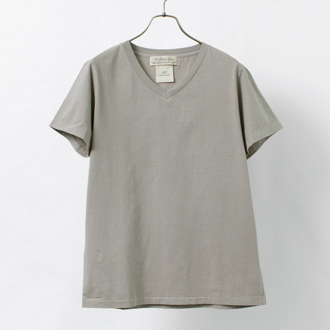 REMI RELIEF / LW processed V-neck T-shirt