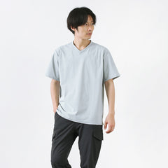 v-neck_icegray / S