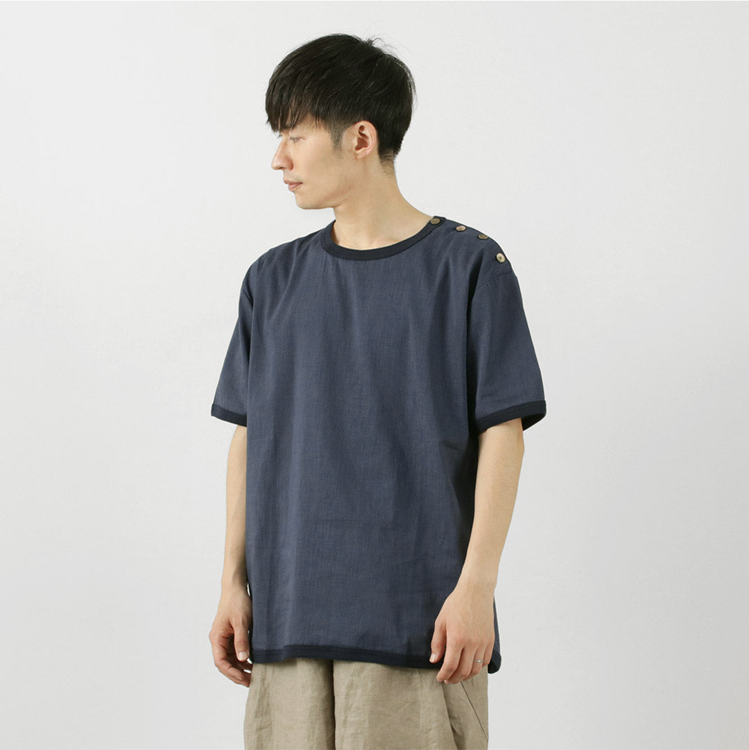 RE MADE IN TOKYO JAPAN / Linen Coolmax Button Basque