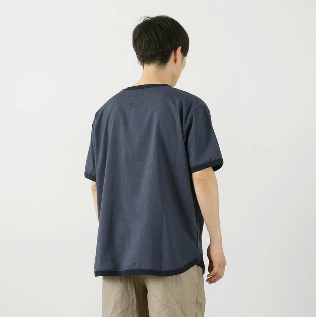 RE MADE IN TOKYO JAPAN / Linen Coolmax Button Basque